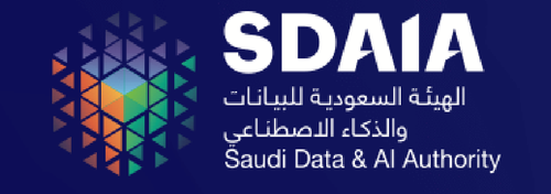 شعار الهيئة السعودية للبيانات والذكاء الاصطناعي (سدايا)